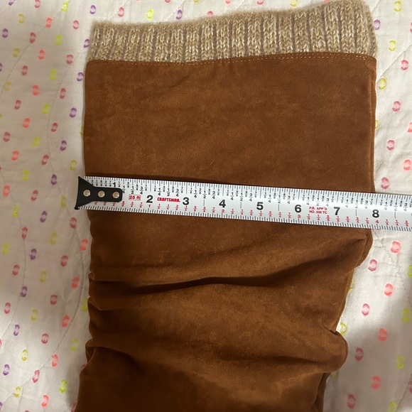 Wide Calf Boots faux suede 9 - Picture 9 of 9
